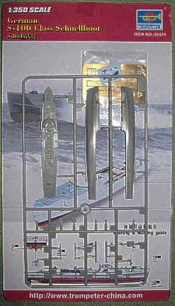 Trumpeter 1:350 - German S-100 Schnellboot with Photoetch