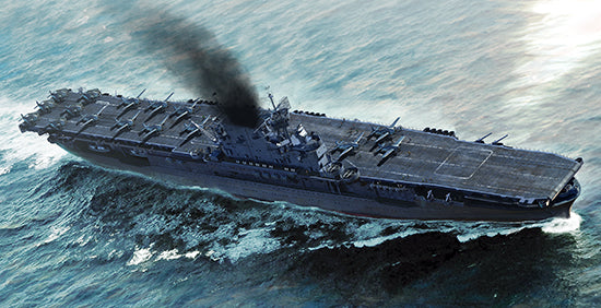 Trumpeter 1:700 - USS Enterprise CV-6