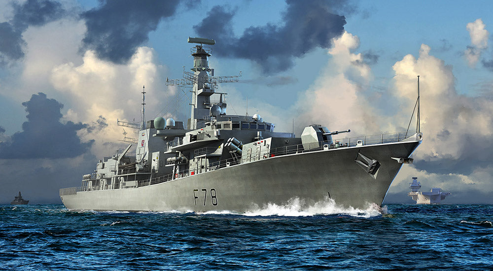 Trumpeter 1:700 - HMS Type 23 Frigate Kent(F78)