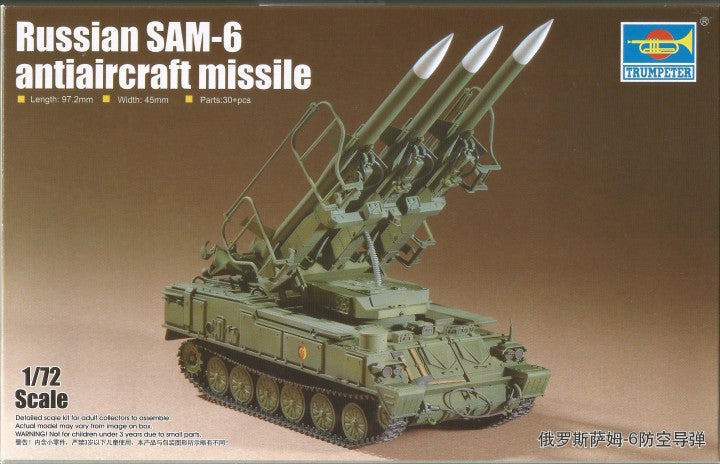 Trumpeter 1:72 - Russian SAM-6 Anti-aircraft Missile
