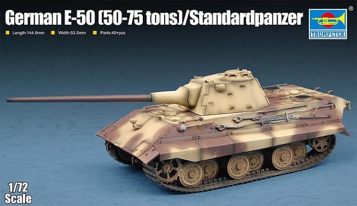 Trumpeter 1:72 German E50 StandardPanzer