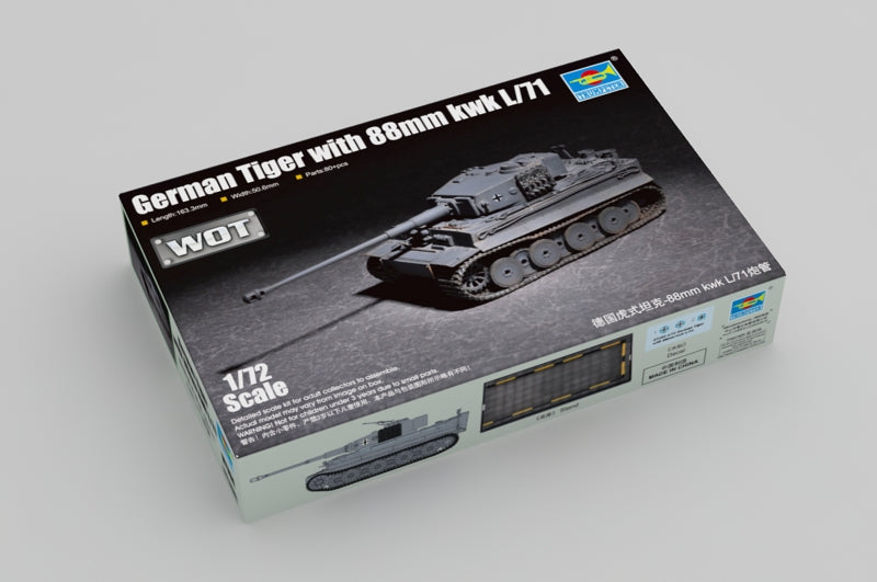 Trumpeter 1:72 - German Tiger with 88mm KwK L/71
