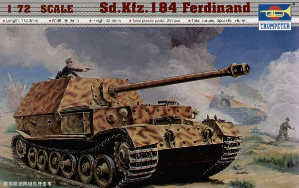Trumpeter 1:72 - Sd.Kfz.184 Ferdinand