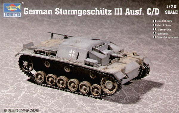 Trumpeter 1:72 - Sturmgeschutz StuG III Ausf.C/D