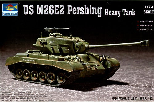 Trumpeter 1:72 - M26E2 Pershing Heavy Tank