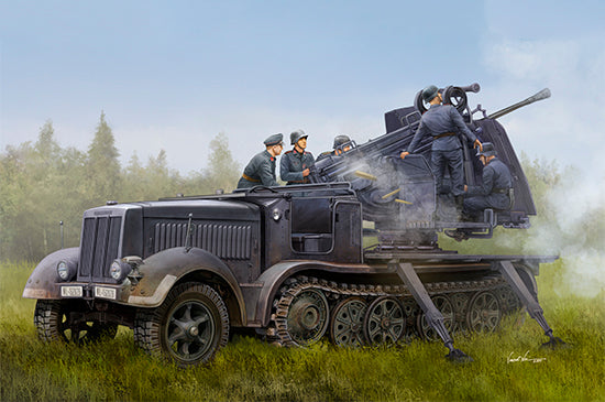 Trumpeter 1:35 - German 5cm FLAK 41auf Selbstfahrlafette