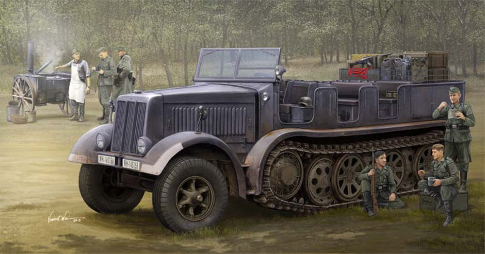 Trumpeter 1:35 - Sd.Kfz.8 DB9 Half Track Artillery Tractor