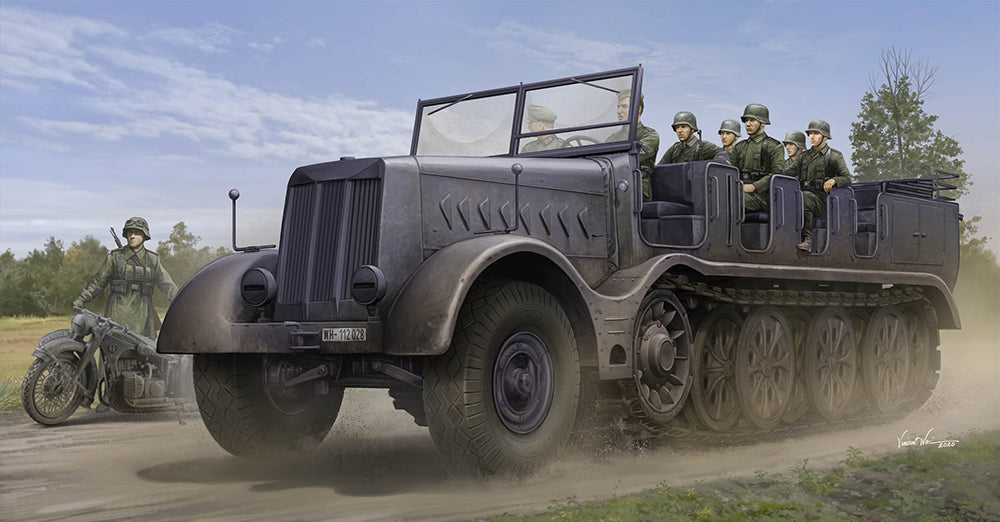 Trumpeter 1:35 - Schwerer Zugkraftwagen 18t Sd.Kfz 9