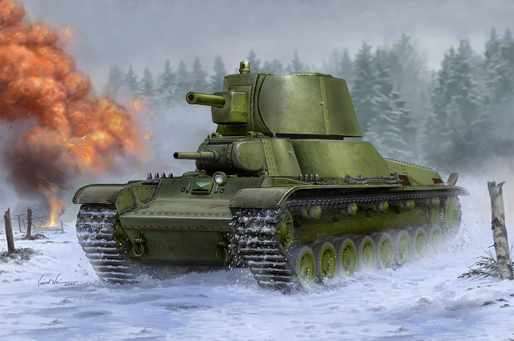 Trumpeter 1:35 - Soviet T-100Z Heavy Tank