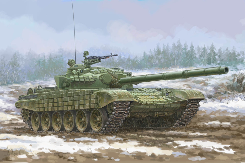 Trumpeter 1:35 - Soviet T-72 Ural w/ Konkakt-1 React Armor