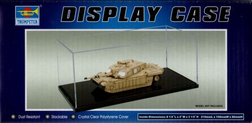 Trumpeter Display Cases - 210mmx 100mm x 80mm