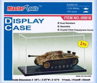 Trumpeter Display Cases - 111mm x 61mm x 63mm