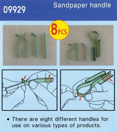 Trumpeter Tools - Sandpaper Handle