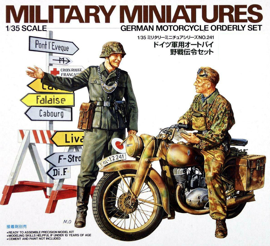 German Motorcycle Orderly Set