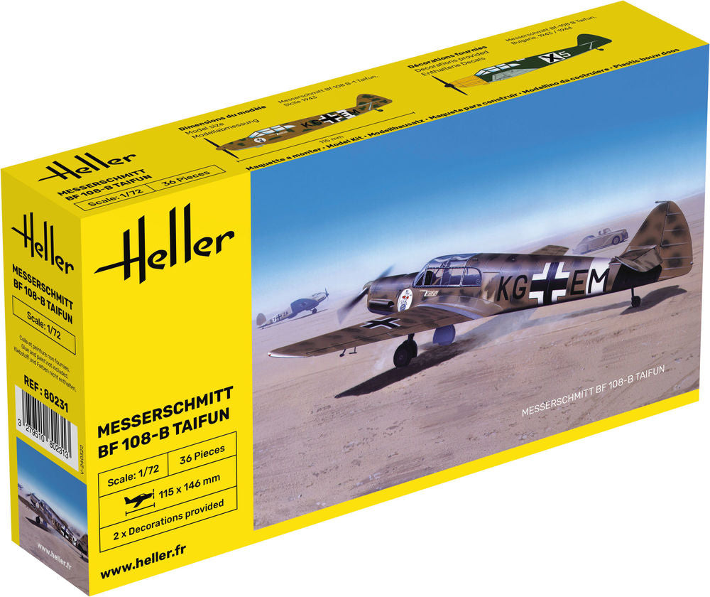 Heller 1:72 - Messerschmitt Bf 108 B Taifun