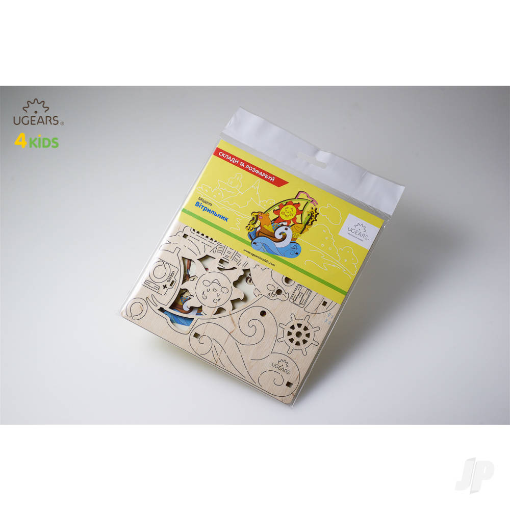 UGears 3D Colouring Model Sailboat UGR20005 5