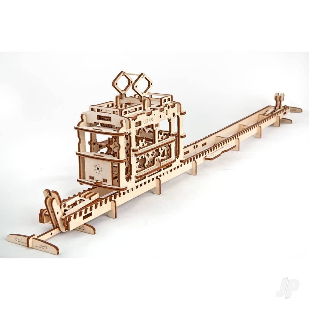 UGears Tram With Rails UGR70008 3