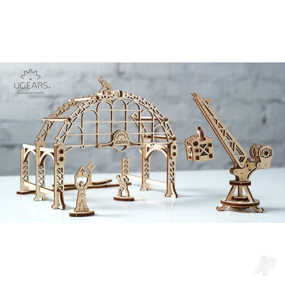 UGears Rail Mounted Manipulator UGR70032 8