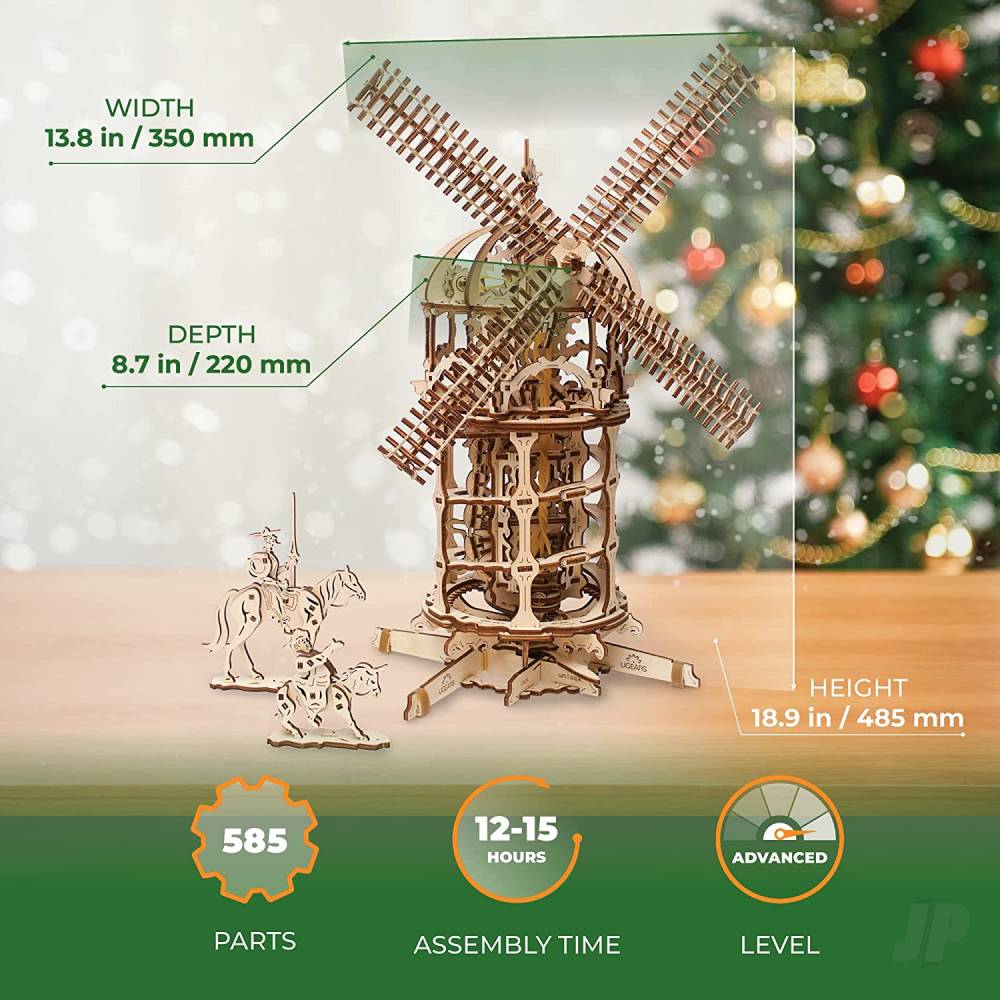 UGears Tower Windmill UGR70055 9