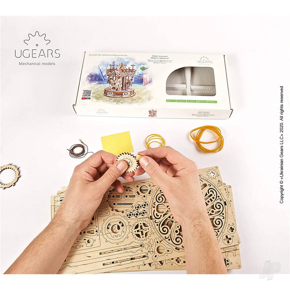 UGears Carousel UGR70129 10