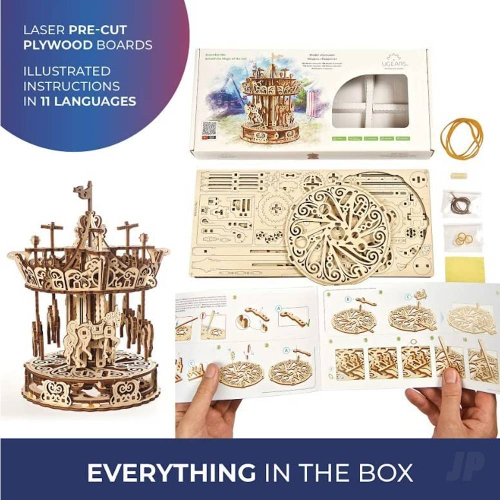 UGears Carousel UGR70129 9