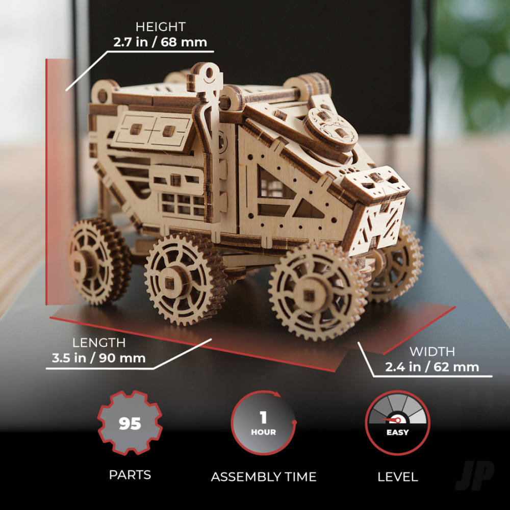UGears Mars Rover (Updated Mars Buggy) UGR70165 8