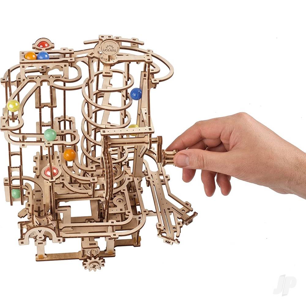UGears Marble Run Spiral Hoist UGR70177 5