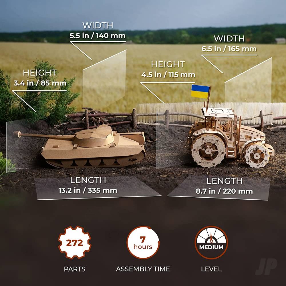 UGears The Tractor Wins UGR70184 5