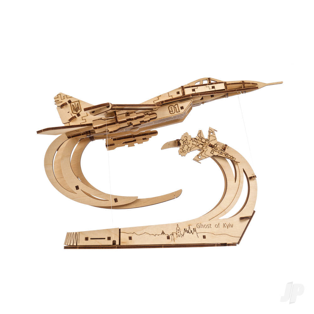 UGears The Ghost Of Kyiv Ukrainian Fighter UGR70191 4