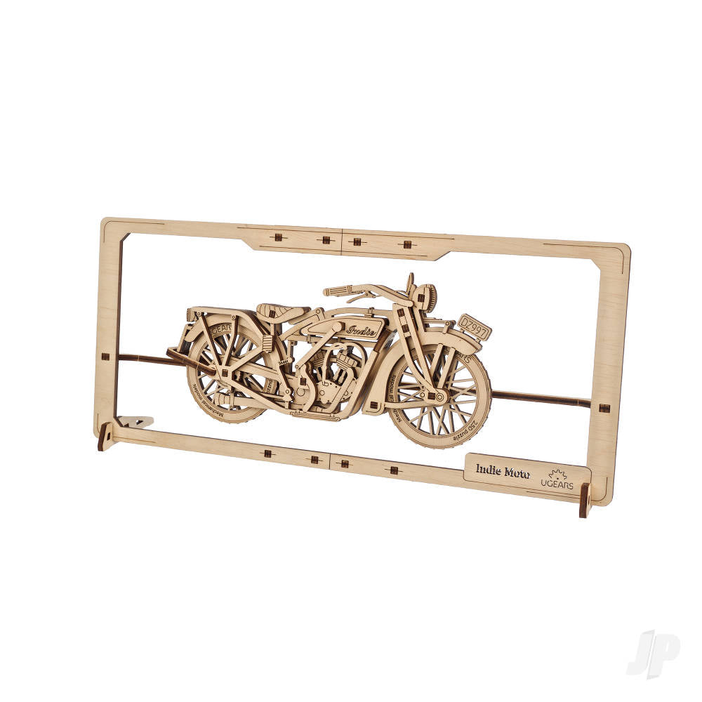 UGears Indie Moto 2.5D Puzzle UGR70194 1