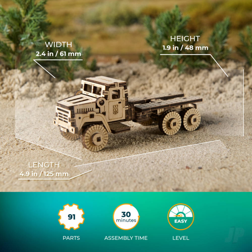 UGears Military Truck UGR70199 7