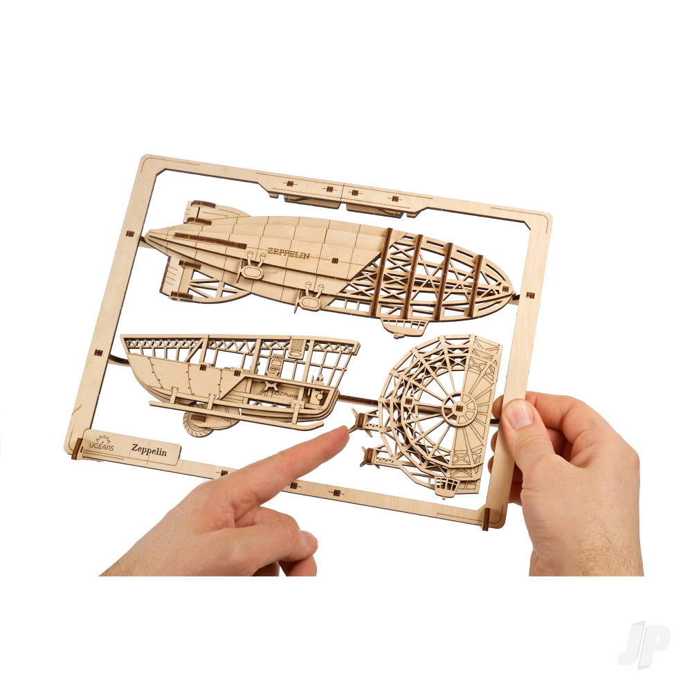 UGears Zeppelin 2.5D Puzzle UGR70208 4