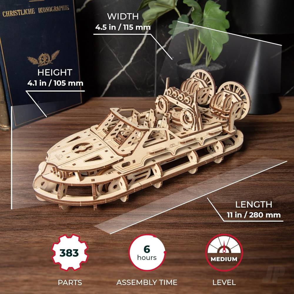 UGears Rescue Hovercraft UGR70223 8
