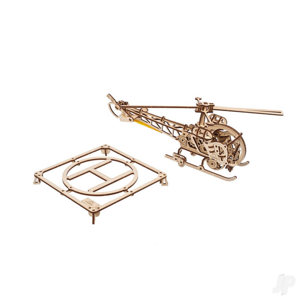 UGears Mini Helicopter UGR70225 4