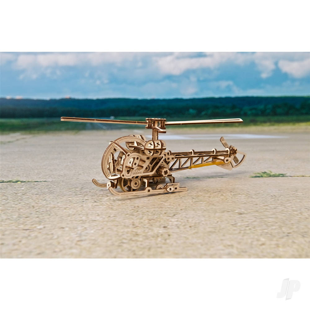 UGears Mini Helicopter UGR70225 5