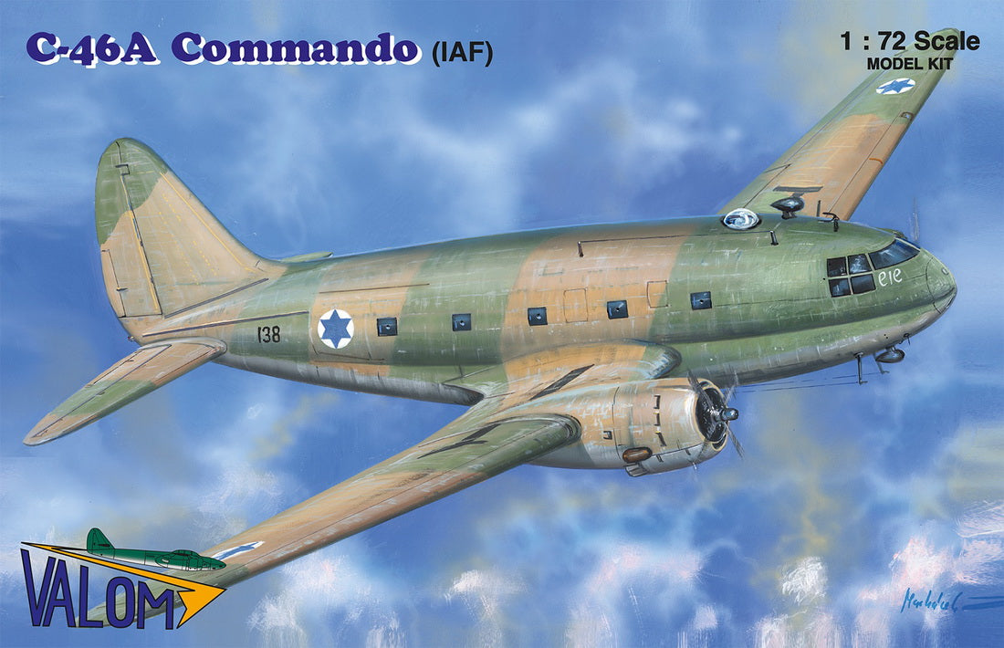 Valom Curtiss C-46A Commando - VAL72155