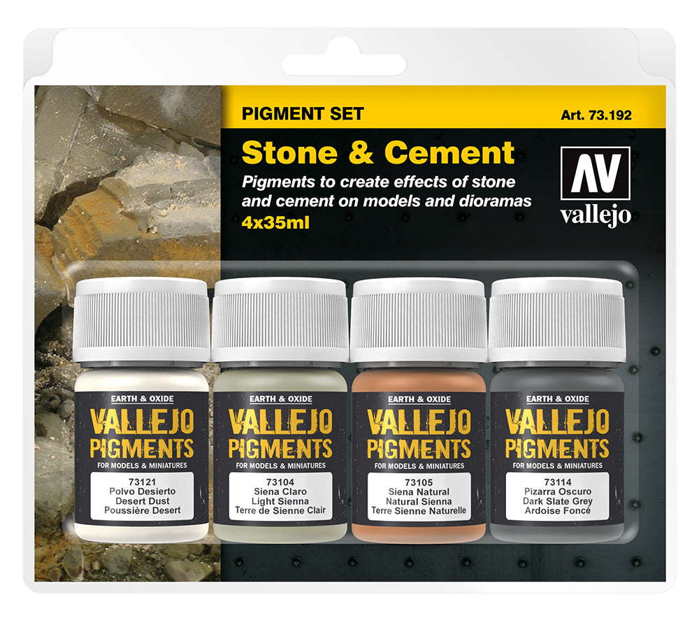 AV Pigments Set Stone & Cement VAL73192