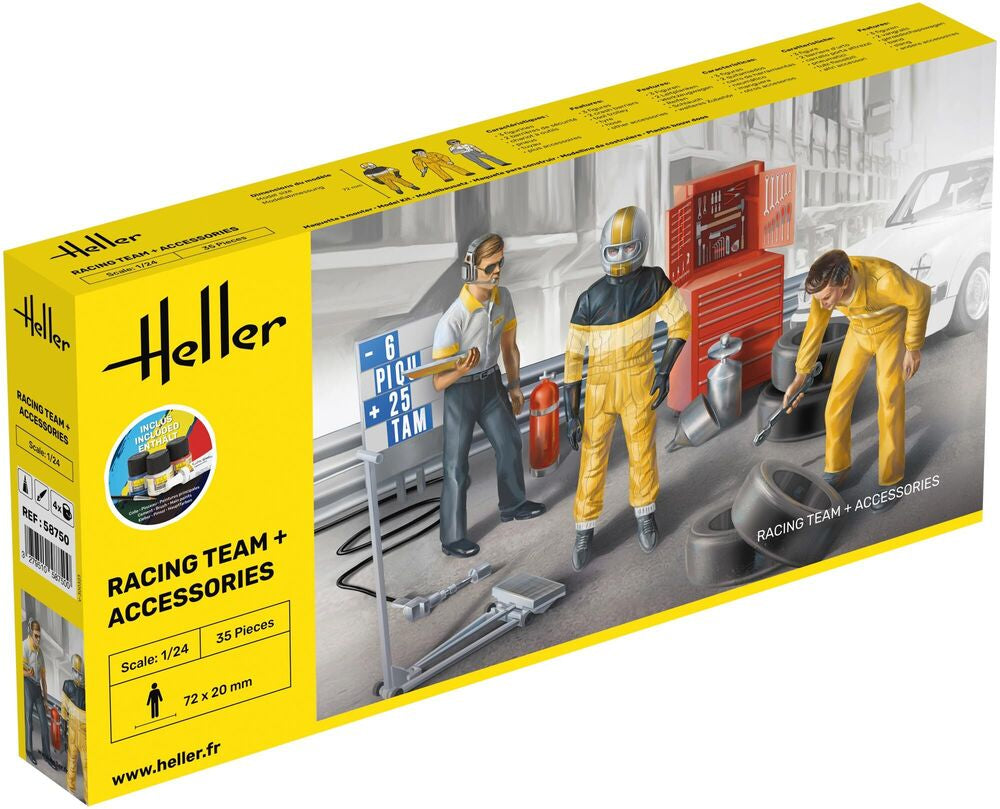 Heller 1:24 Gift Set - Racing Team