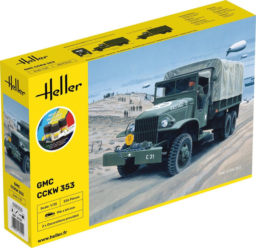Heller 1:35 Gift Set - GMC US-Truck