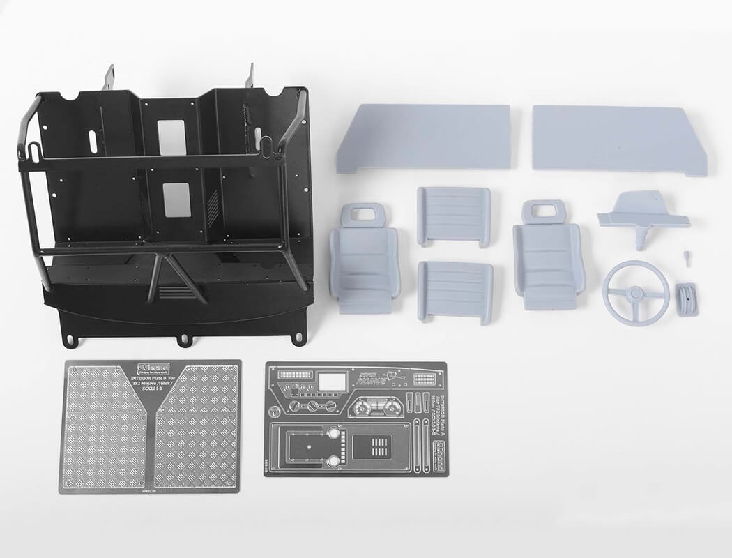 RC4WD Rc4Wd Interior Package For Mojave Body & Axial Scx10 I & Ii VVV-C0379