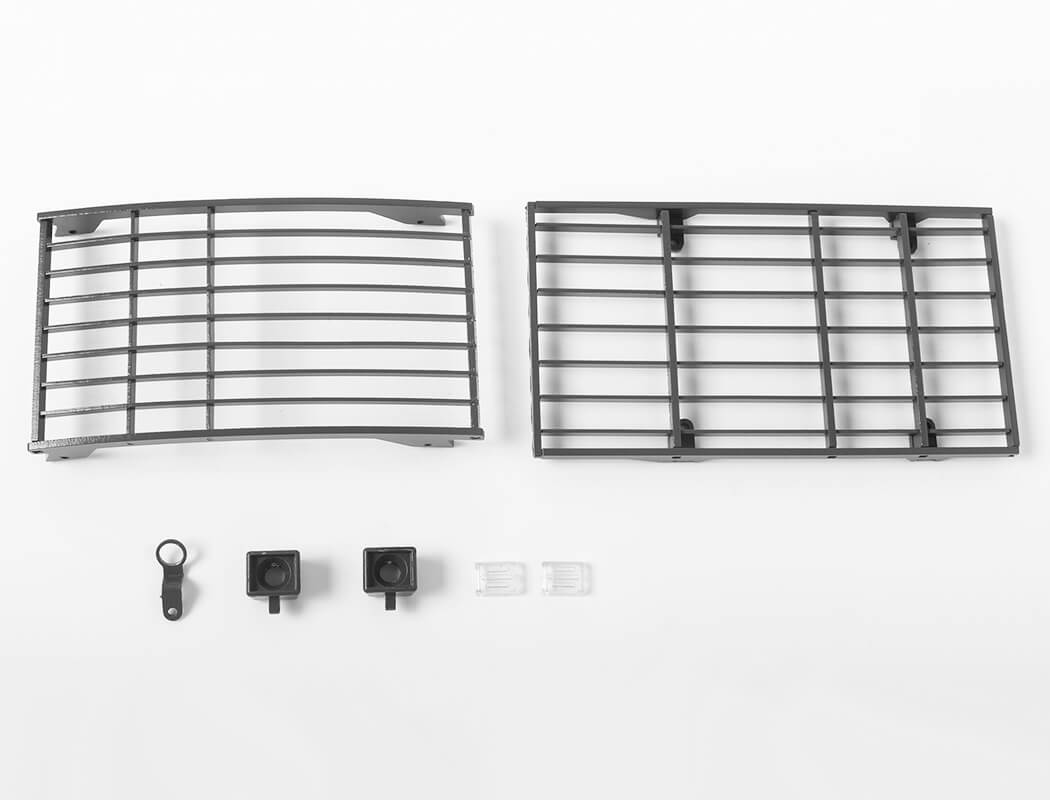 RC4WD Rc4Wd 1/14 Scale Earth Digger 360L Cab Window Protective Screens VVV-S0186