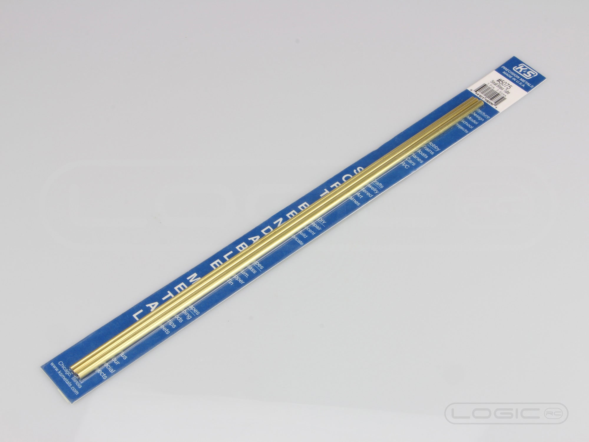 12" Bendable BrassTube 3/32", 1/8" & 5/32" (Pk3)