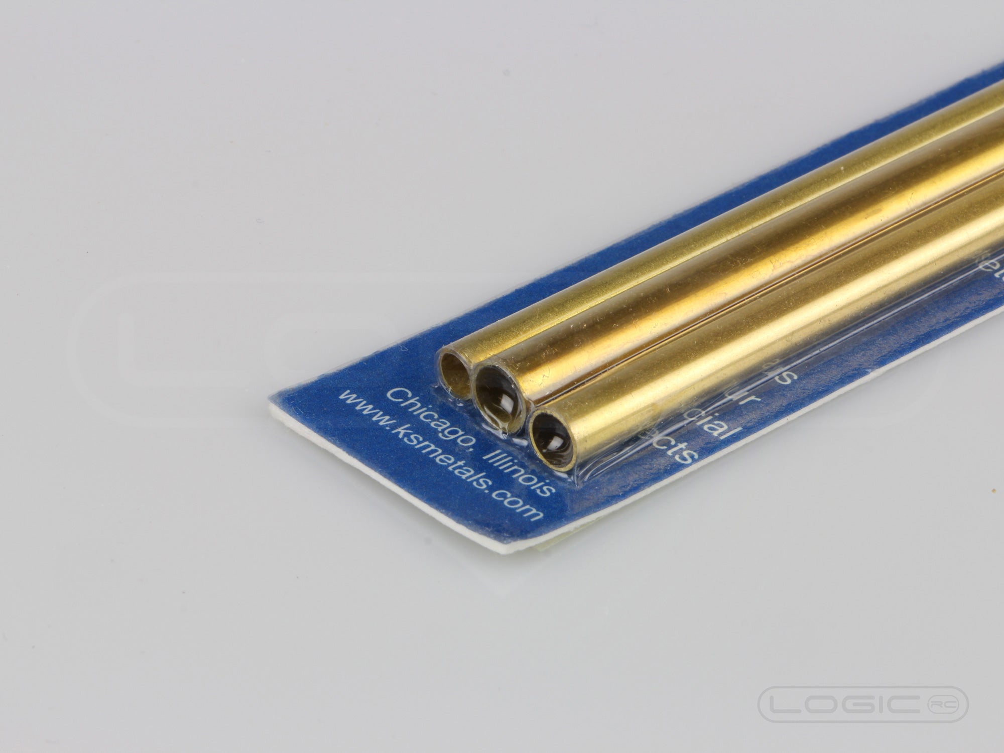 12" Bendable Brass Tube 3/16", 7/32" & 1/4" (Pk3)