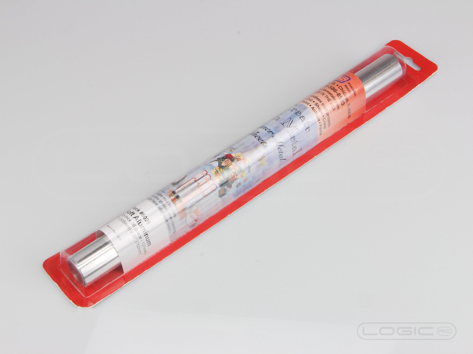 12"x30" Foil Sheet Aluminum (Soft) .005 (Pk1)