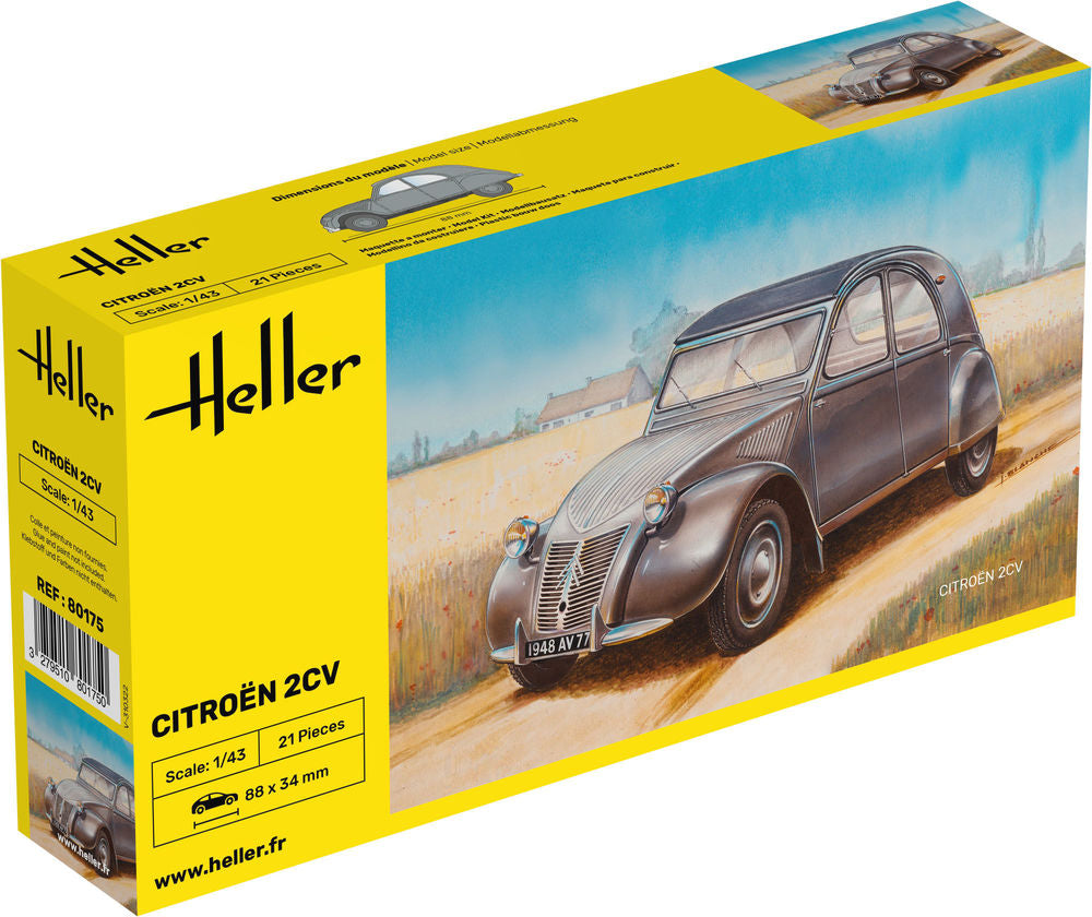 Heller 1:43 - Citroen 2 CV