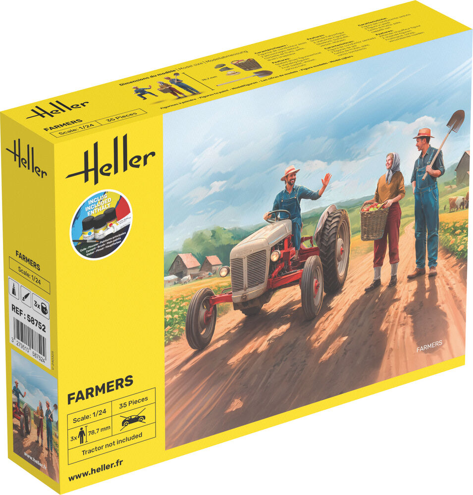 Heller 1:24 Gift Set - Farmers
