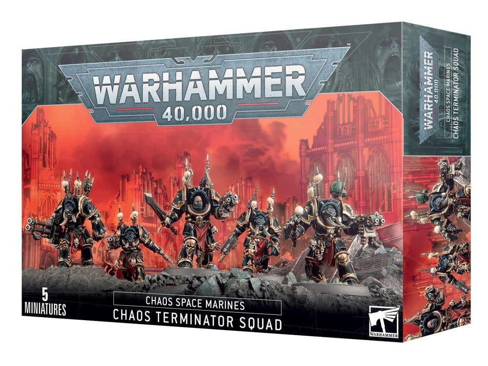 Chaos Space Marines Terminators 43-19- Warhammer 40K
