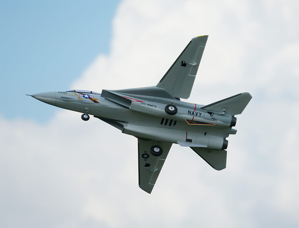 XFLY TWIN 40MM F-14 TOMCAT EDF 700MM JET WITHOUT TX/RX/BATTERY XF122P