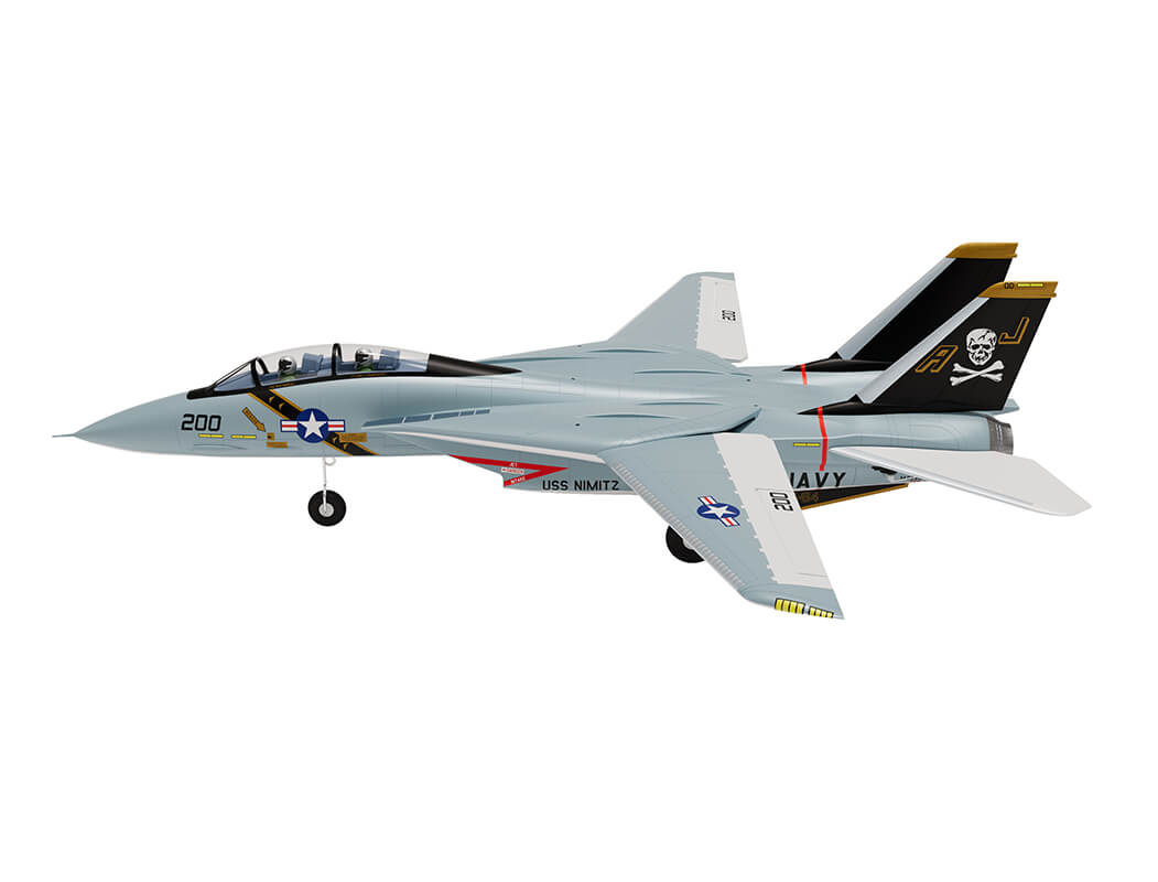 XFLY TWIN 40MM F-14 TOMCAT EDF 700MM JET WITHOUT TX/RX/BATTERY XF122P