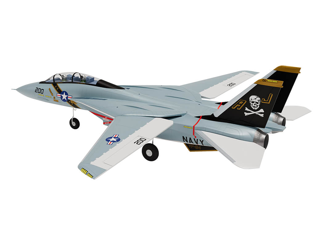 XFLY TWIN 40MM F-14 TOMCAT EDF 700MM JET WITHOUT TX/RX/BATTERY XF122P